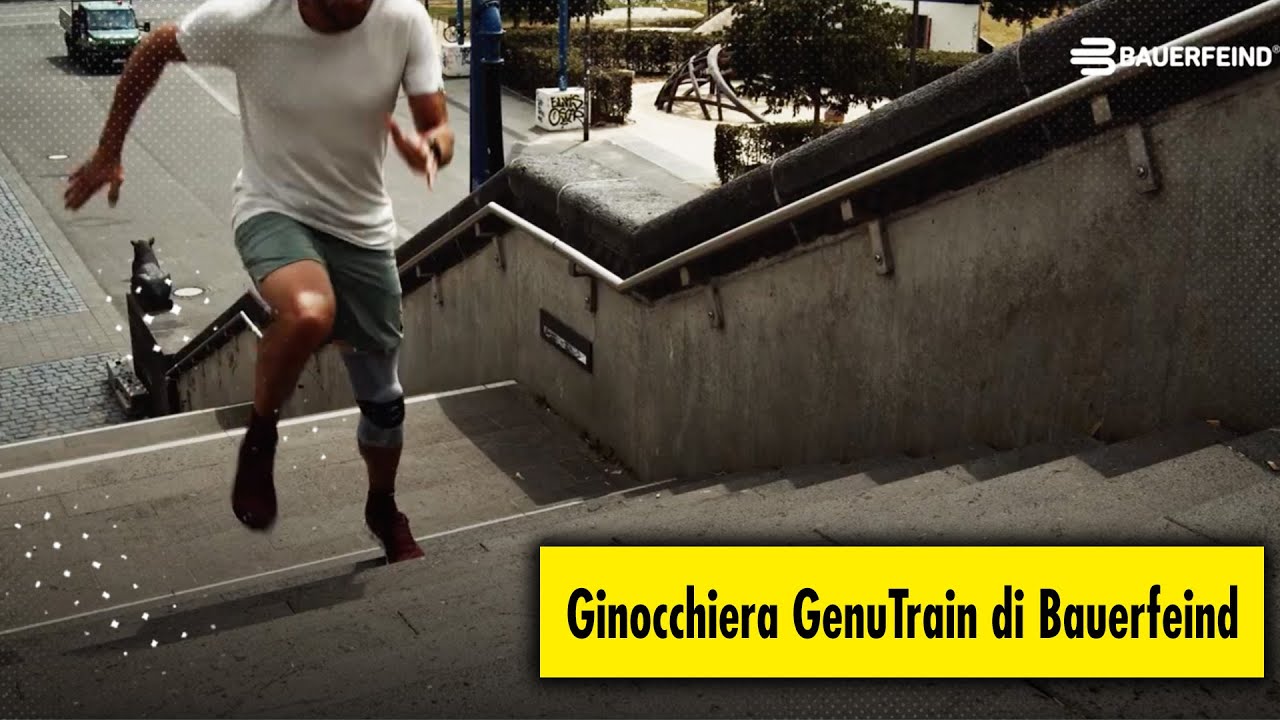 La Ginocchiera GenuTrain di Bauerfeind  Un Rimedio Veloce e Sicuro per il Dolore e la Mobilità"
