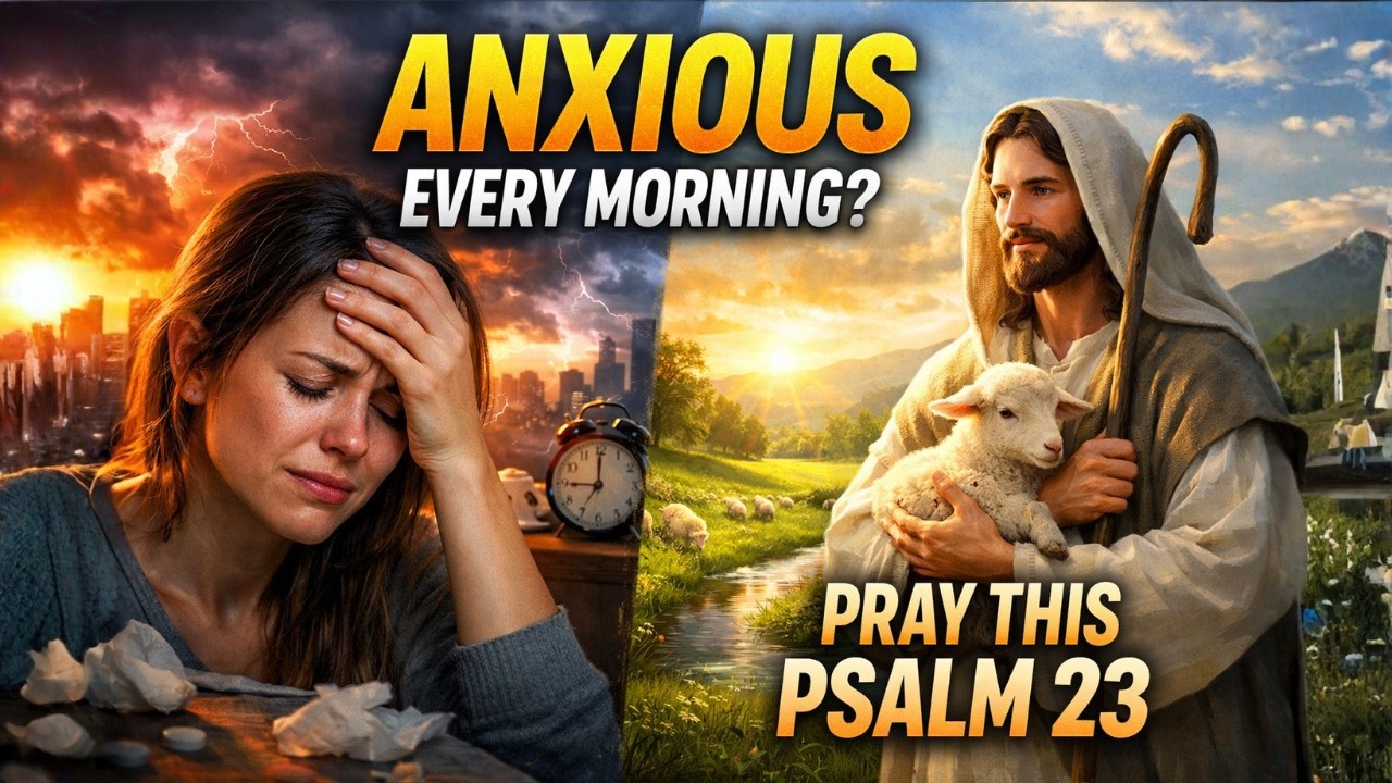 If You Wake Up Anxious, Pray This Psalm 23 Morning Prayer