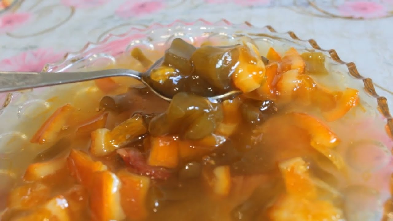 Вкусное Варенье из Ревеня с Апельсином 😋Такого вы не пробовали👍Orange Jam -Rhabarberkonfitüre
