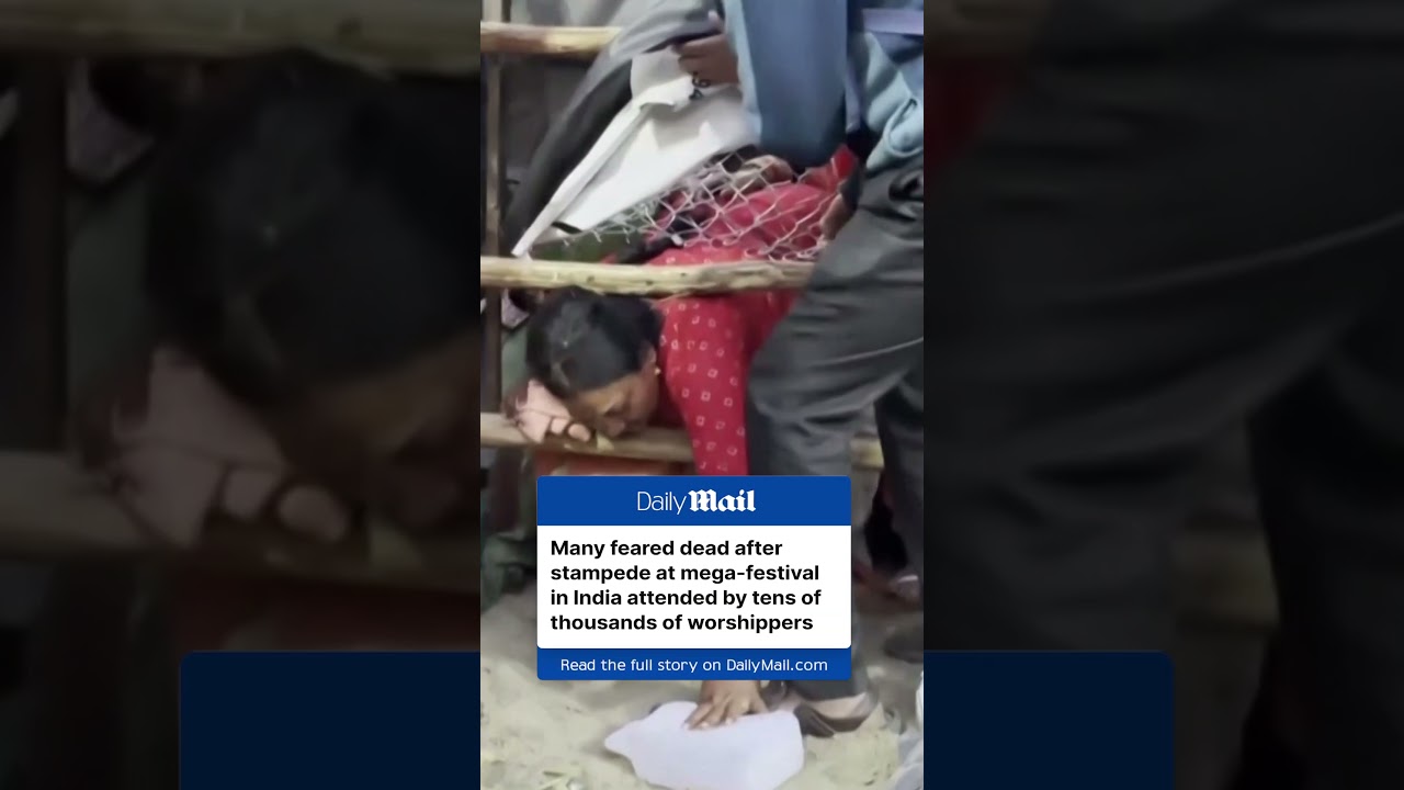 Many feared dead after stampede at mega-festival in India