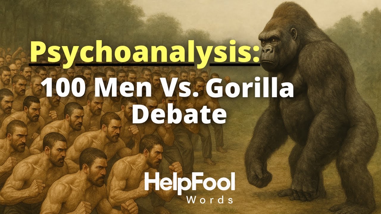 Psych Analysis of Viral Debate: 100 Men Vs. fighting a Gorilla