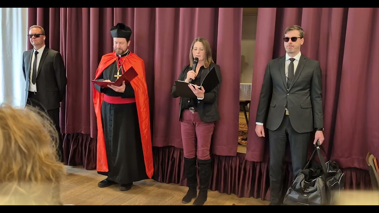 Hoher Besuch beim 50-jährigen Priesterjubiläum von Prof. Müller am 16.02.2025 in Rögling