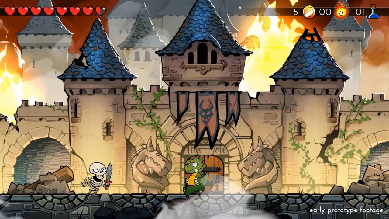 Wonder Boy: The Dragons Trap - Reveal Trailer (Official)