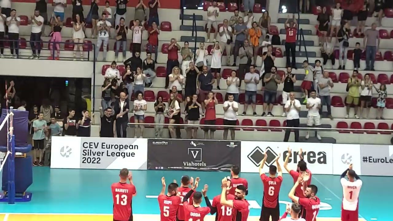 Shqip&euml;ria e volejit pa m&euml;shir&euml; ndaj Bosnj&euml;s dhe shpreson 'Final 4', ja pika e fundit q&euml; solli fest&euml;n