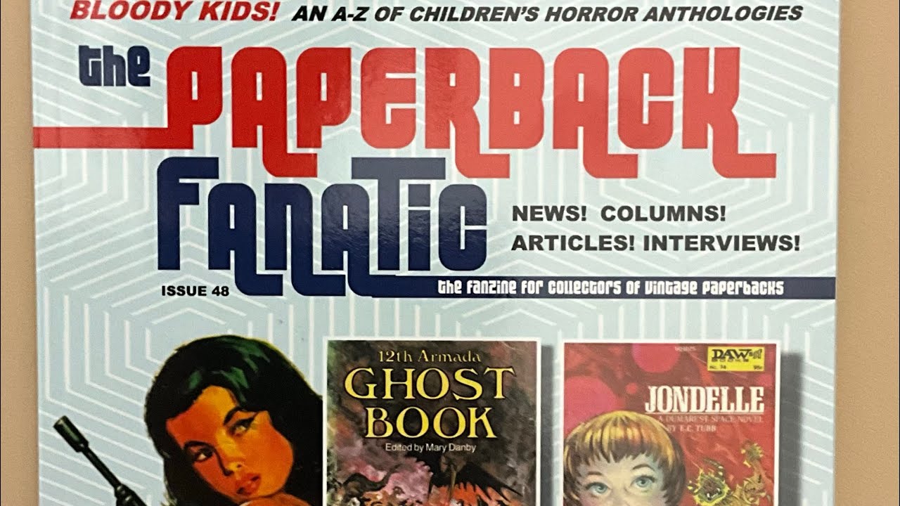 Вышел очередной замечательный номер журнала The Paperback Fanatic!