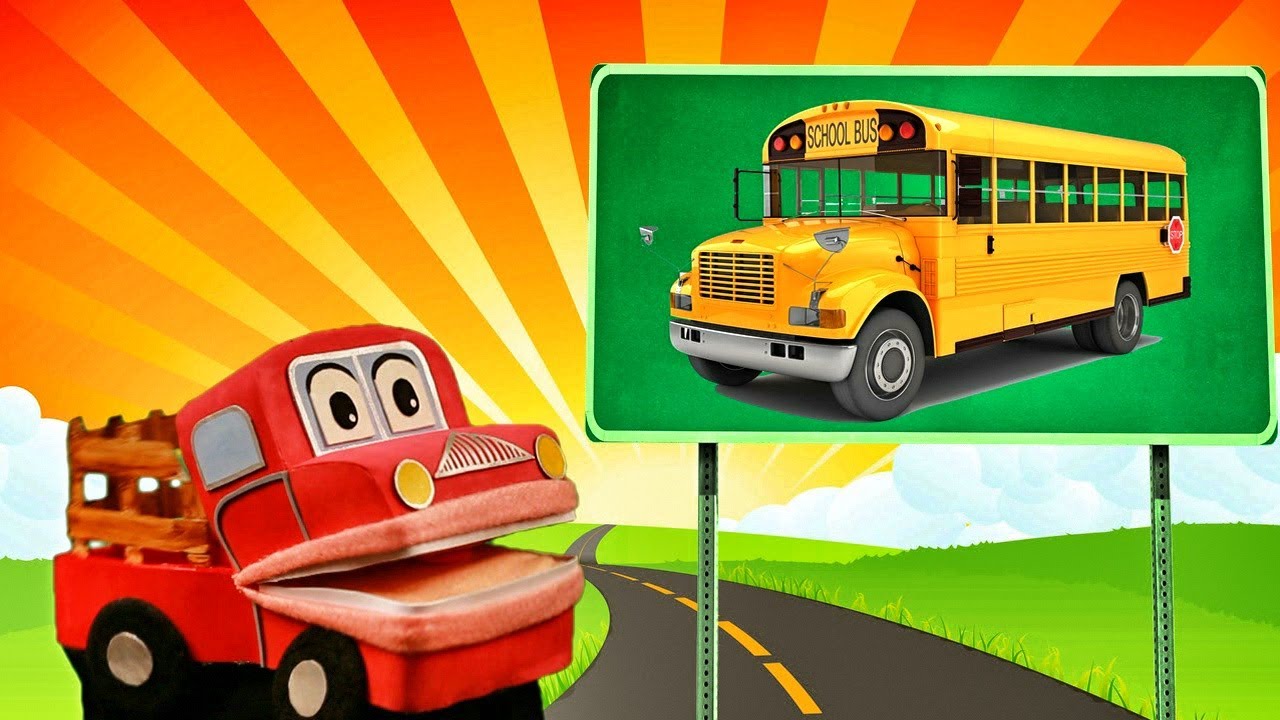 Barney el camion- Aprendemos los sonidos de los transportes - Video Educativo para niños #
