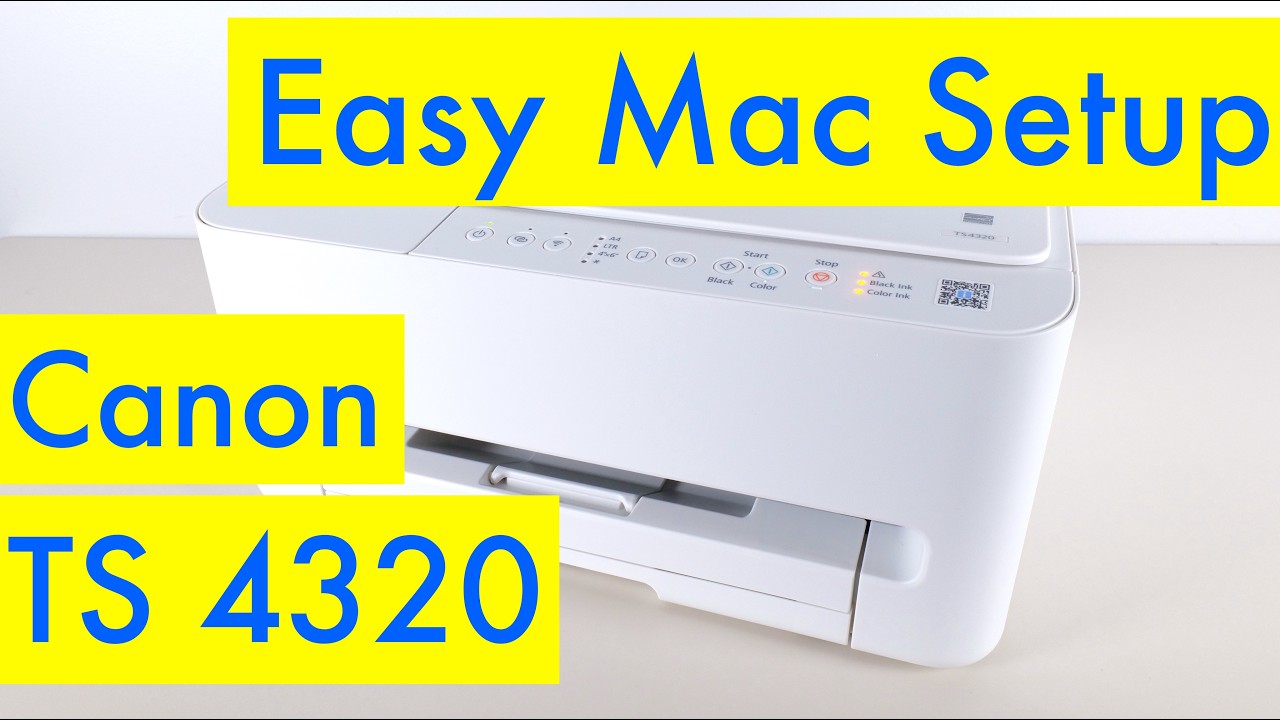 Canon PIXMA TS4320 Setup on Mac — Connect to Wi Fi & Print in Minutes AirPrint Guide