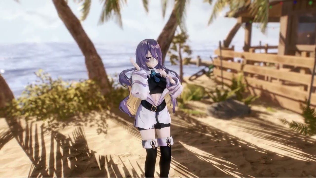 VTuber、ムーナ・ホシノヴァでMMD　#mmd #VTuber #ムーナ・ホシノヴァ #MoonaHoshinova