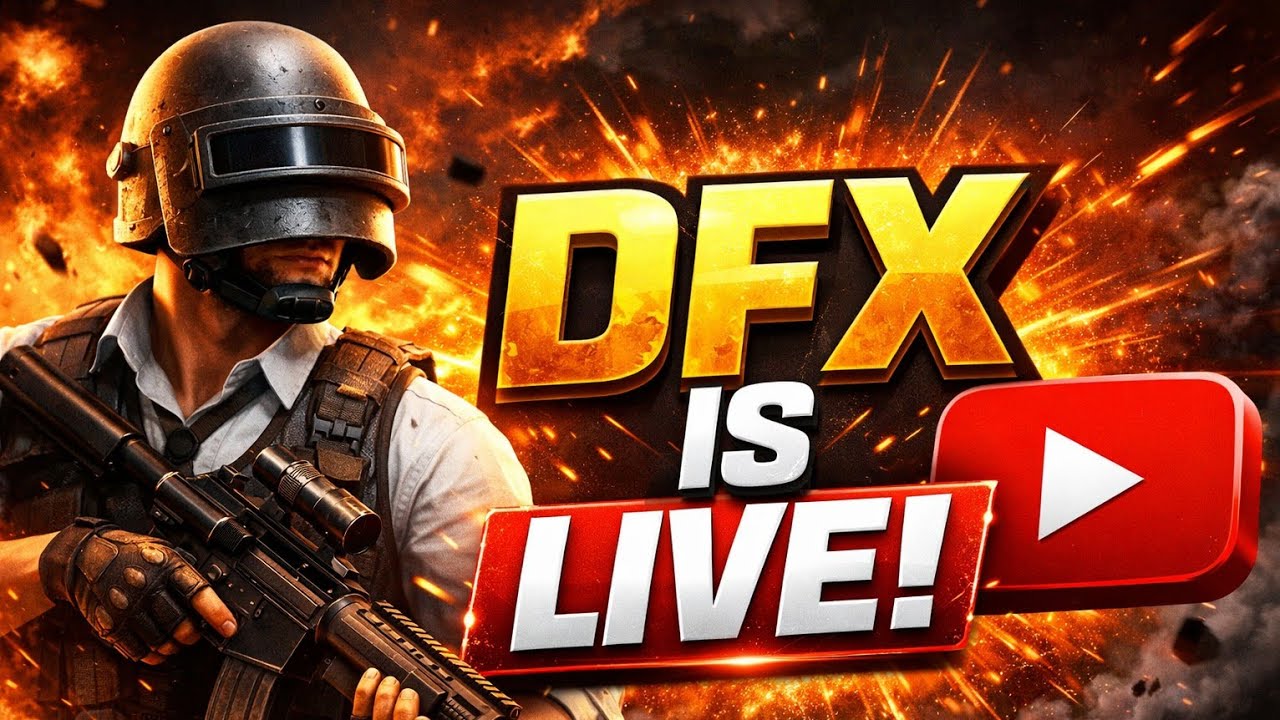 || DFX IS LIVE || BATTLEGROUNDS MOBILE INDIA #bgmilive #youtubelive #bgmi