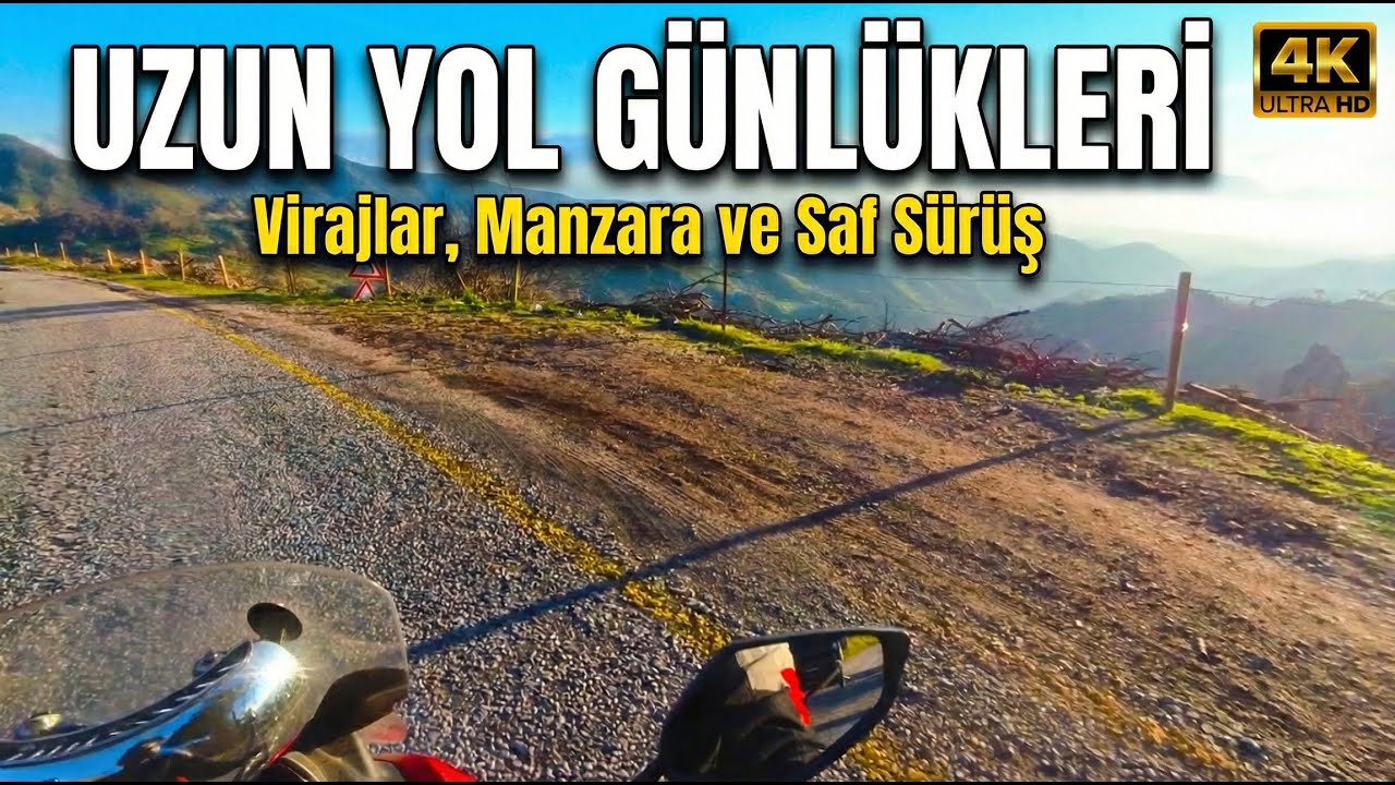 RAW RIDE: İzmir Karagöl Mountain Road - No Talking / Sadece Sürüş - 4K