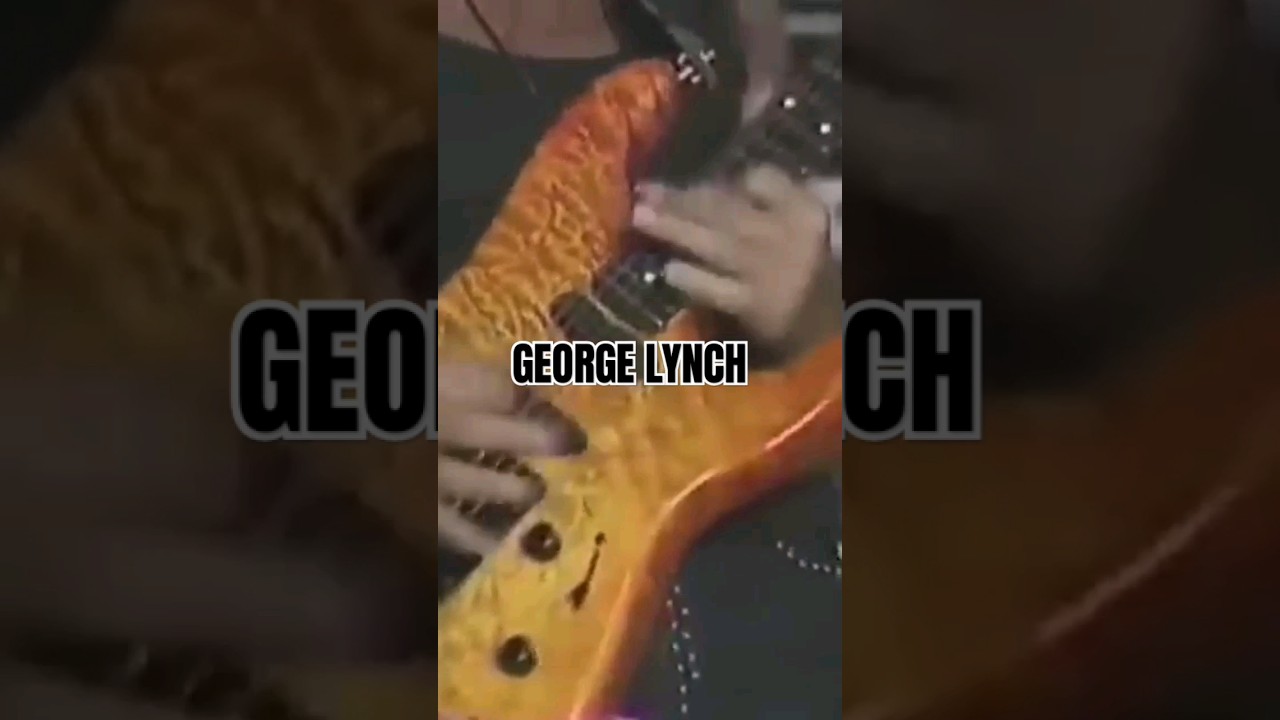 George Lynch Shreds Epic Guitar Solo! #GuitarLegend #ShredGuitar #GeorgeLynch
