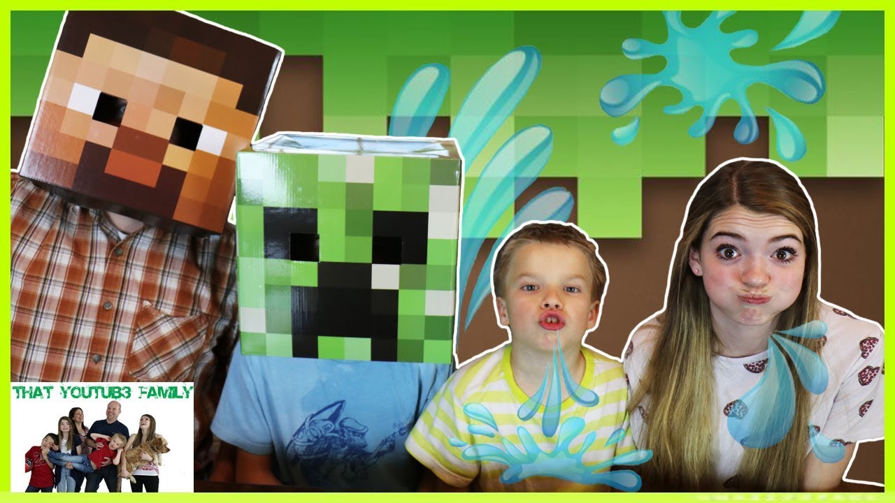 Try Not To Laugh Minecraft Jokes / That YouTub3 Family