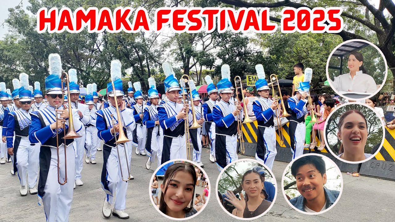 HAMAKA FESTIVAL 2025 - Parada ng mga Artista at mga Banda sa Taytay Rizal Philippines