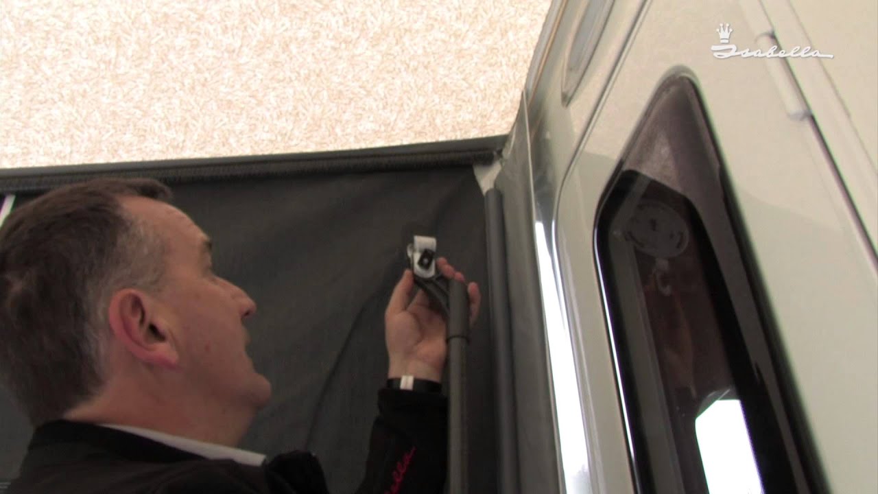 Isabella Awnings - Magnum 250 Coal assembly