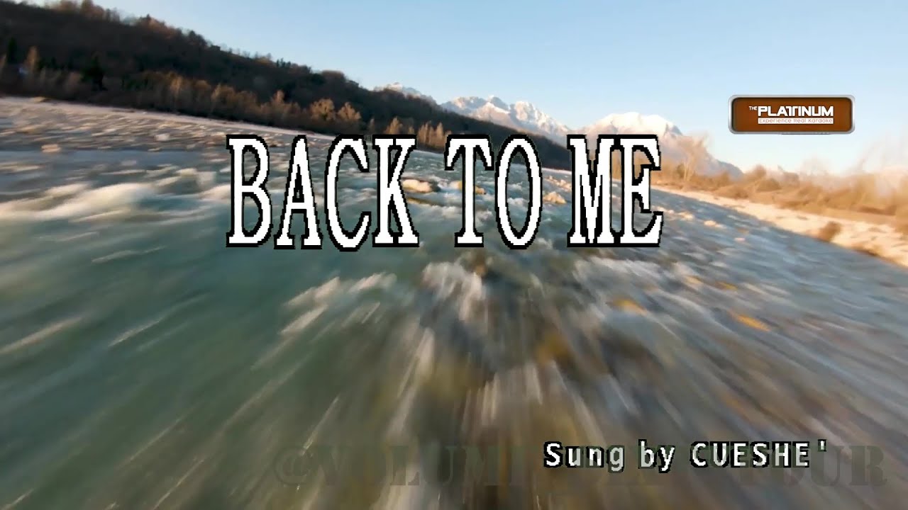 Cueshé - Back To Me || Karaoke/Lyrics/Instrumental