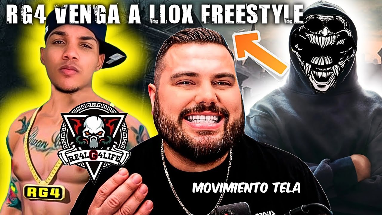 RG4 VENGA a LIOX👺 RG4 NATuuuFF vs MOVIMIENTO DE TELA QUE HUMILLO A LIOX FREESTYLE Y A ÉL - ZELIKA