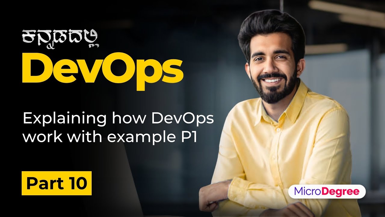Part 10 - How DevOps Works: Examples in Kannada - Part 1 | Free DevOps Course 2024 | MicroDegree
