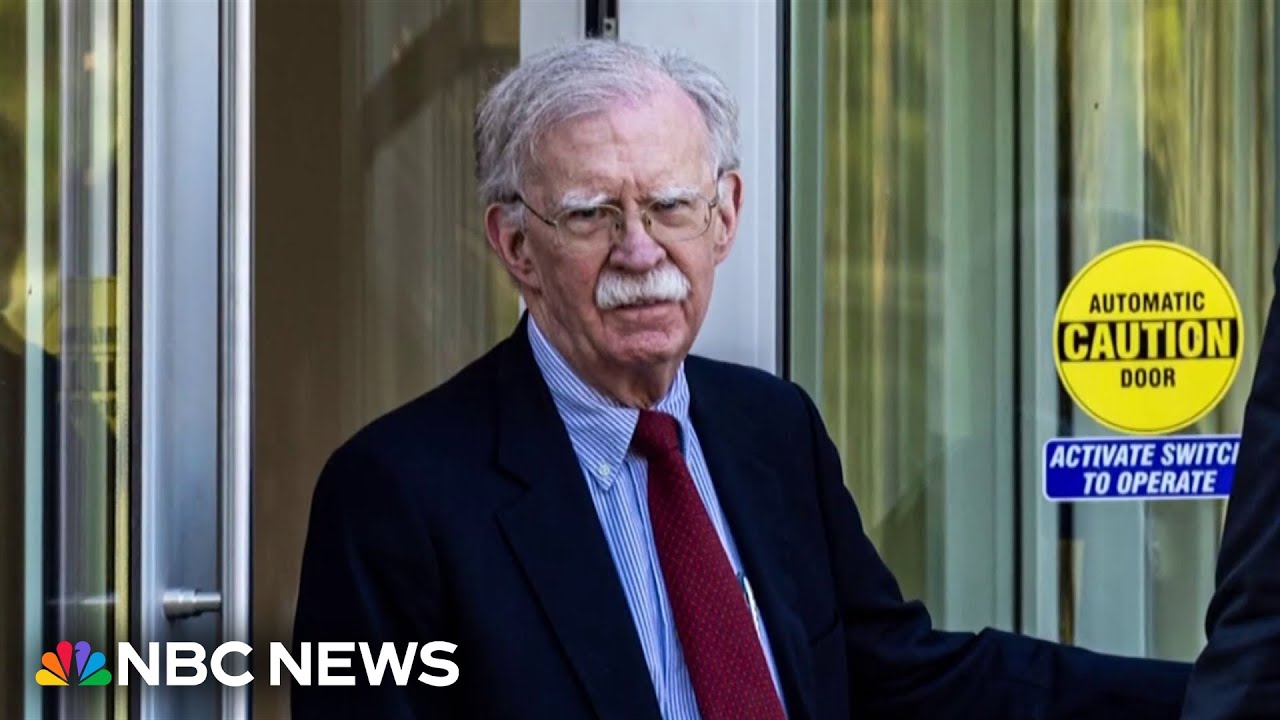 John Bolton expected to plead guilty for retaining national security information