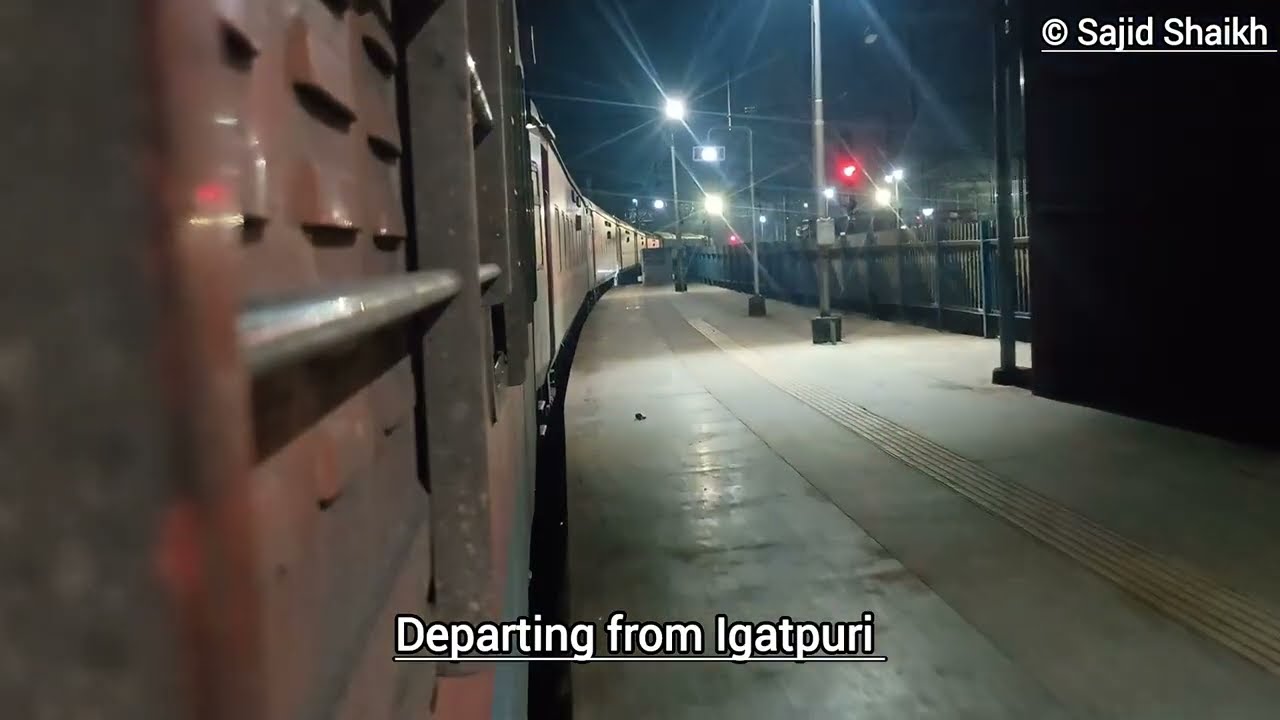Mumbai LTT to Shalimar Express train Journey| 18029 Kurla Shalimar Express (via Nagpur)