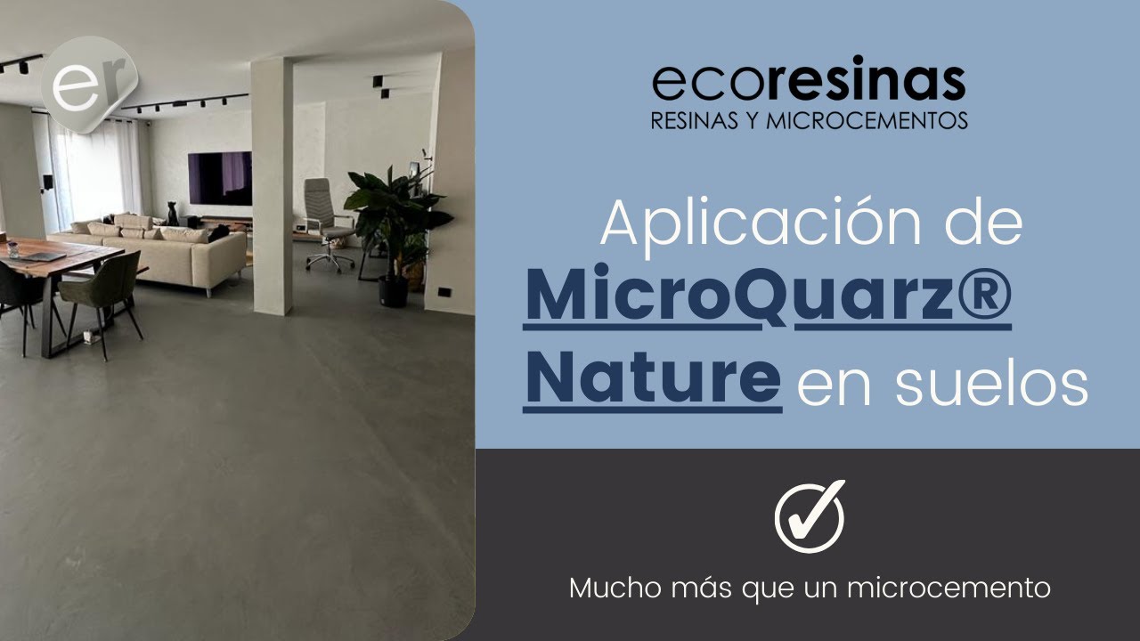 Aplicaci&oacute;n de MicroQuarz&reg; Nature en suelos | Mucho m&aacute;s que un microcemento