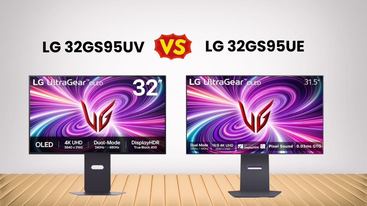 LG 32GS95UV vs LG 32GS95UE || Which is Best