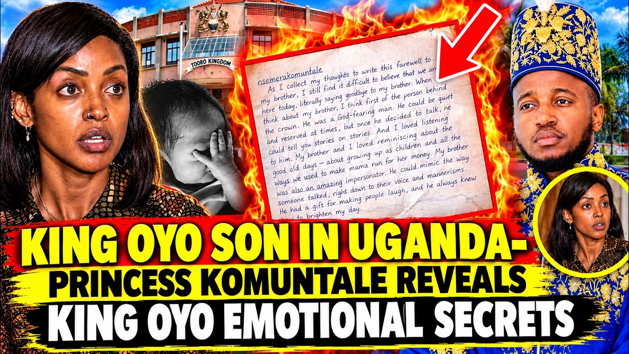 THE SON IS HERE! King Oyo's son in Uganda 'MBU'-Princess Komuntale reveals secrets in Emotional post