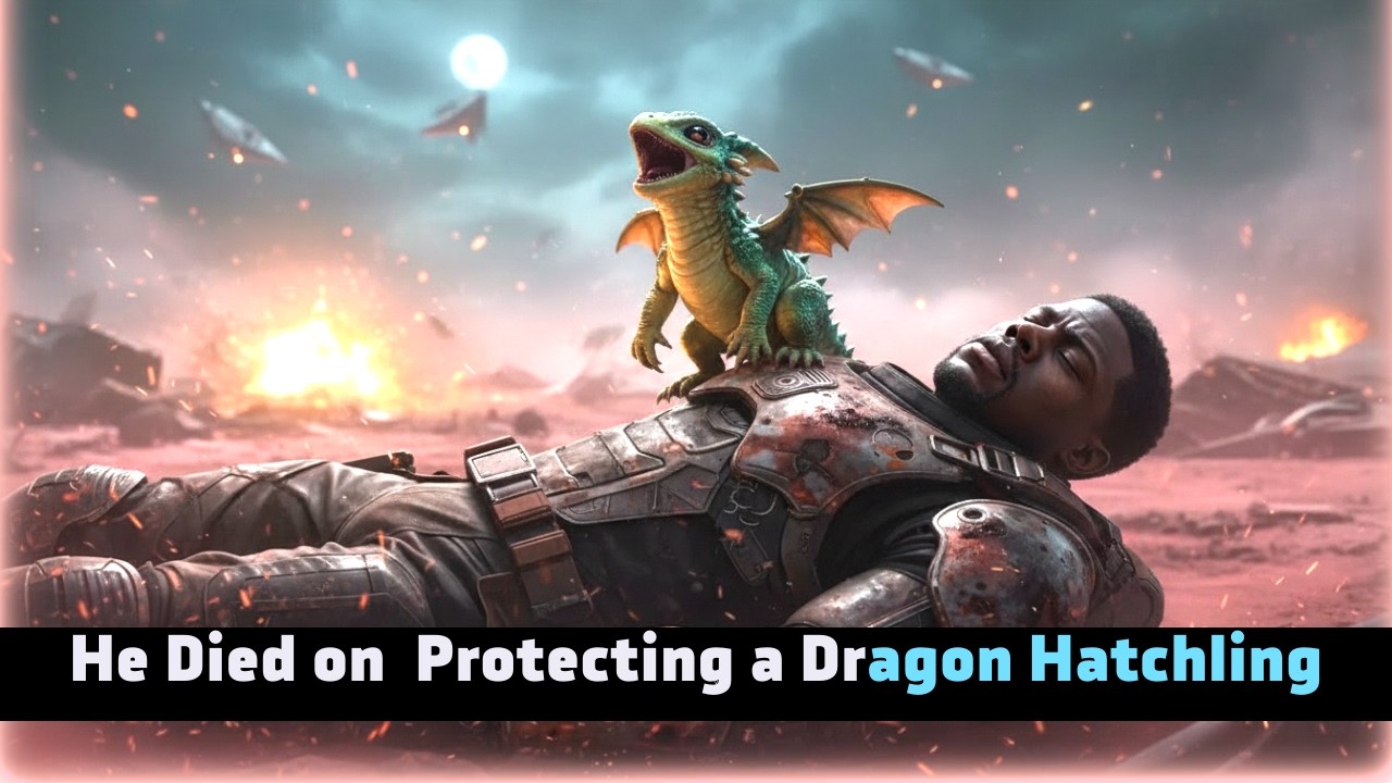 He Died on a Forgotten Moon Protecting a Dragon Hatchling—then Returned as the Black Sentinel