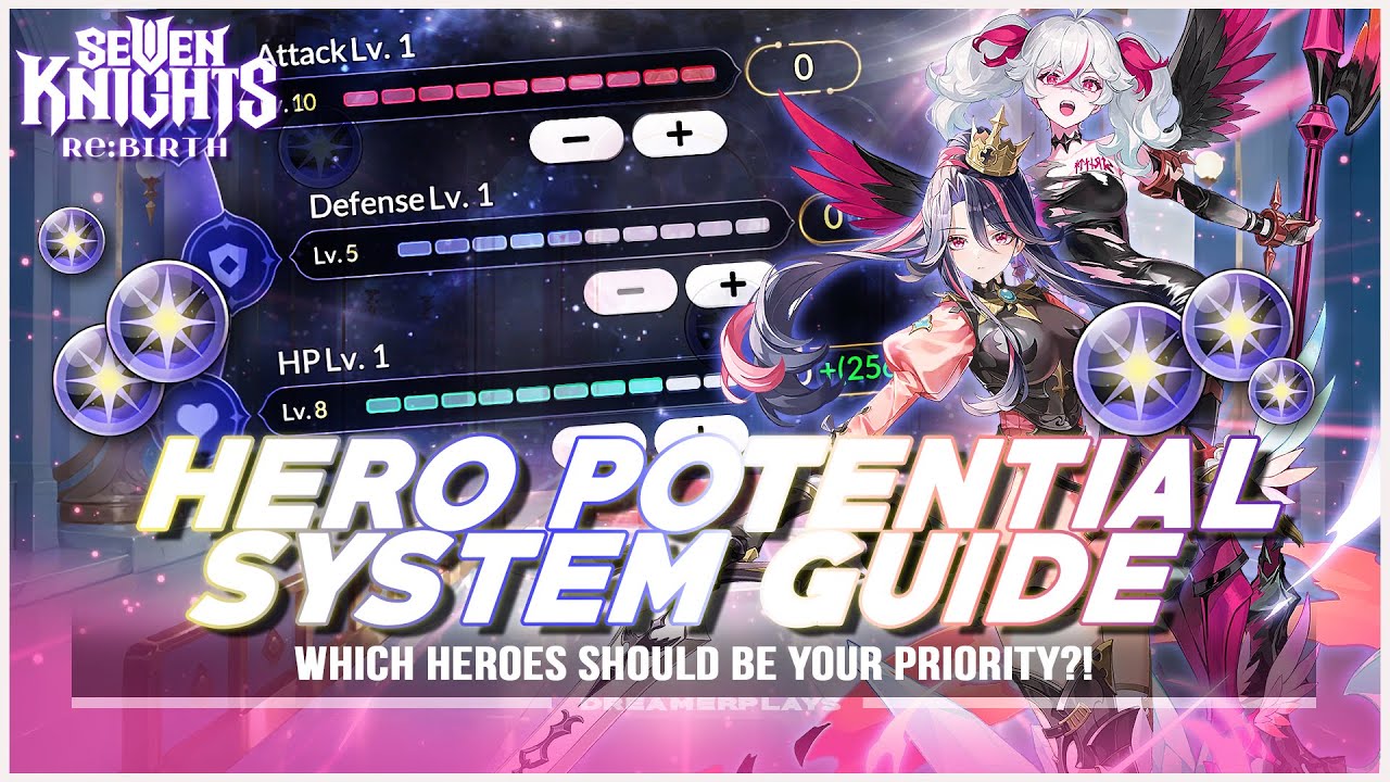 COMPLETE GUIDE on HERO POTENTIALS! ~Who To Prioritize and more~ | Seven Knights Re:BIRTH