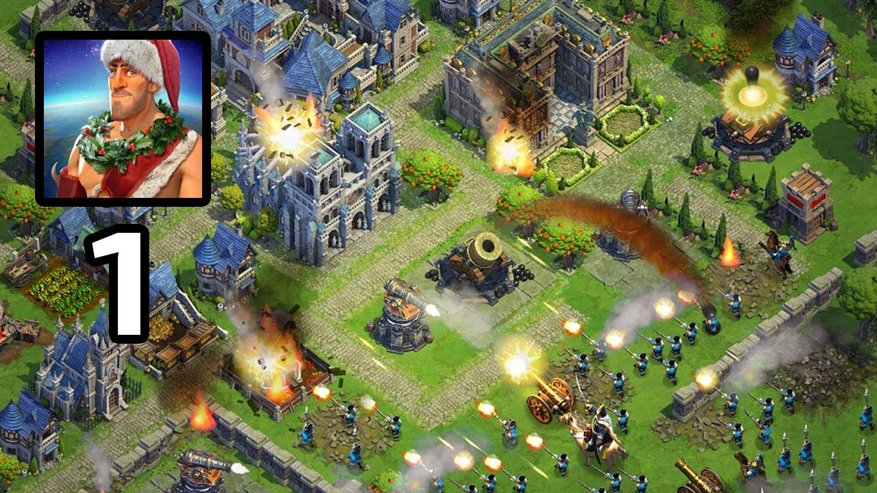 DomiNations&rlm; Gameplay Walkthrough - Part 1 (Android,IOS)