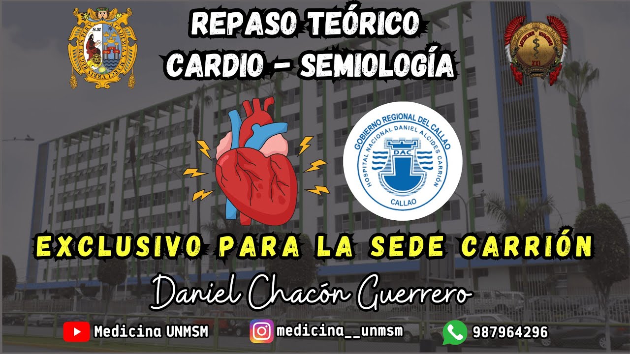 Semiología Cardiovascular UNMSM - Valvulopatías desde cero