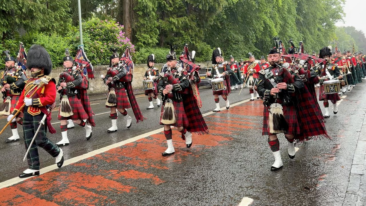 Unstoppable! The Royal Regiment of Scotland Freedom of Falkirk Parade, Scotland