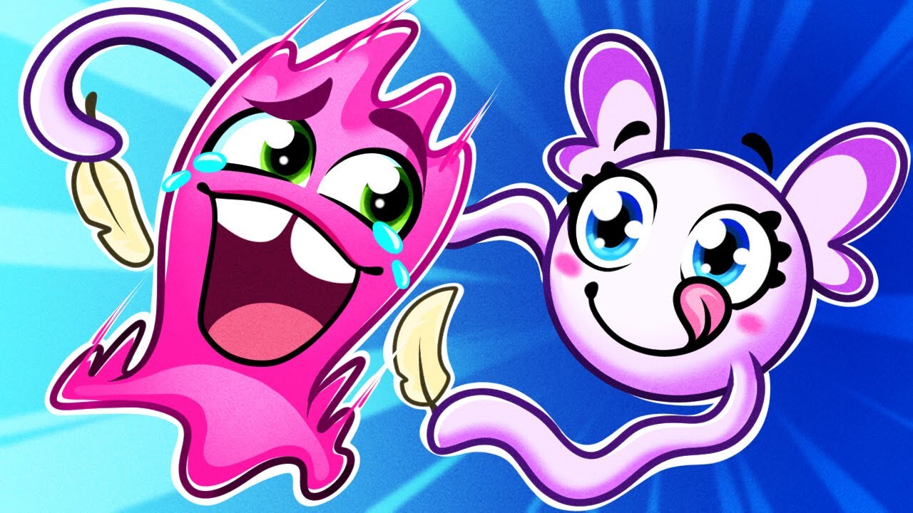 I Am Tickle Girl 😂 || Funny Kids Songs And Nursery Rhymes by Slick Slime Sam🤩