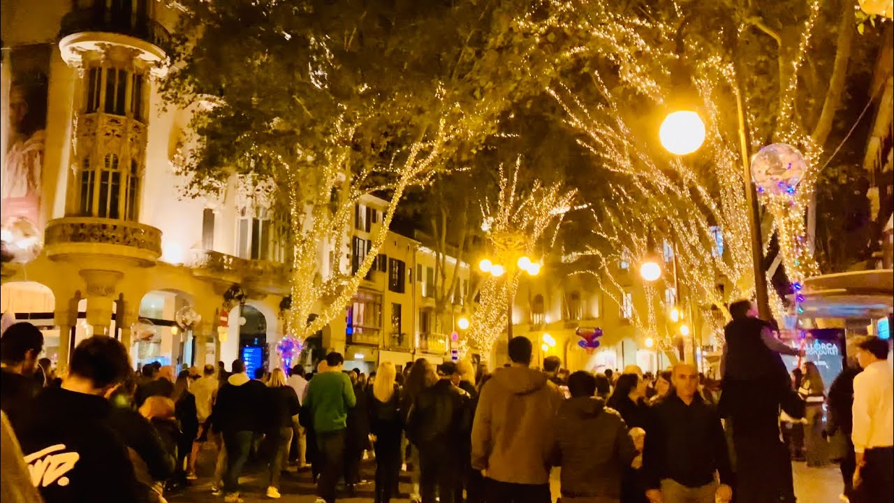 Palma's Christmas Lights 2024: A Dazzling Switch-On Celebration!📷4KUHD