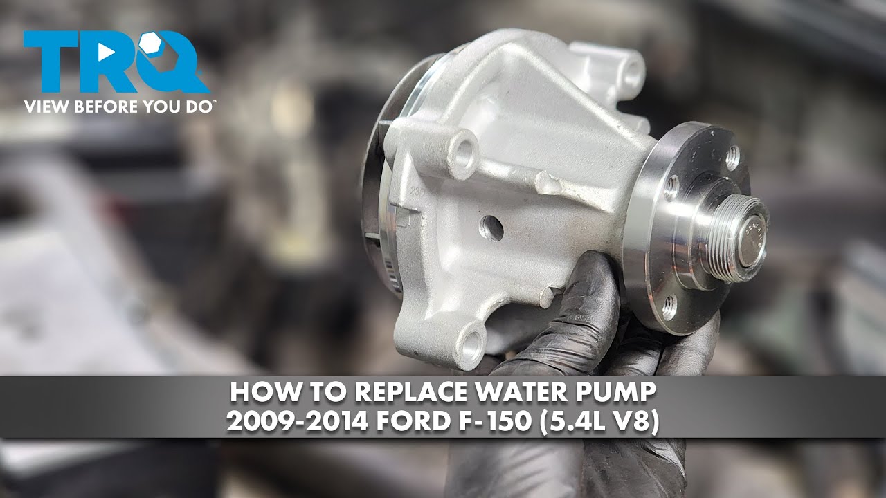 Как заменить водяной насос Ford F-150 (5.4L V8) 2009-2014 гг.