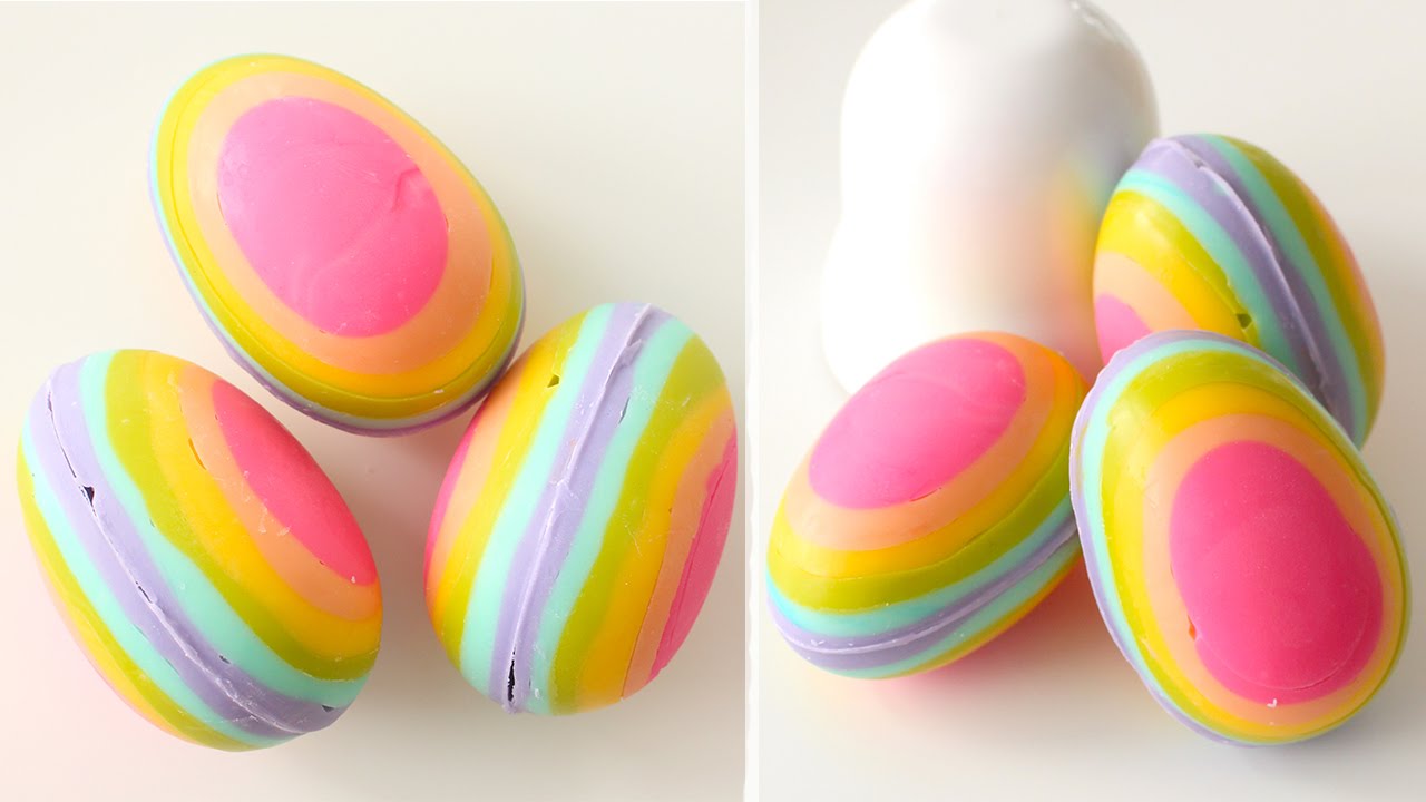 How to Make Rainbow Chocolate Eggs + GIVEAWAY! CHOCOLATE GIVEAWAY!