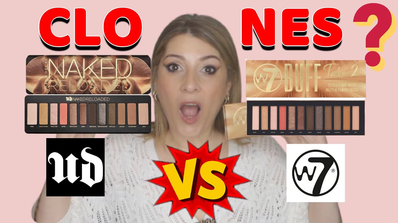 CLONAZO 😱 NOVEDAD  W7 5,95€ 🆚️ URBAN DECAY 40€