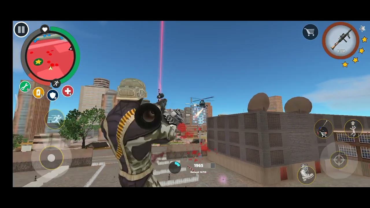 This is a ropo hero voice town game (Tank vs Ropo hero)#games