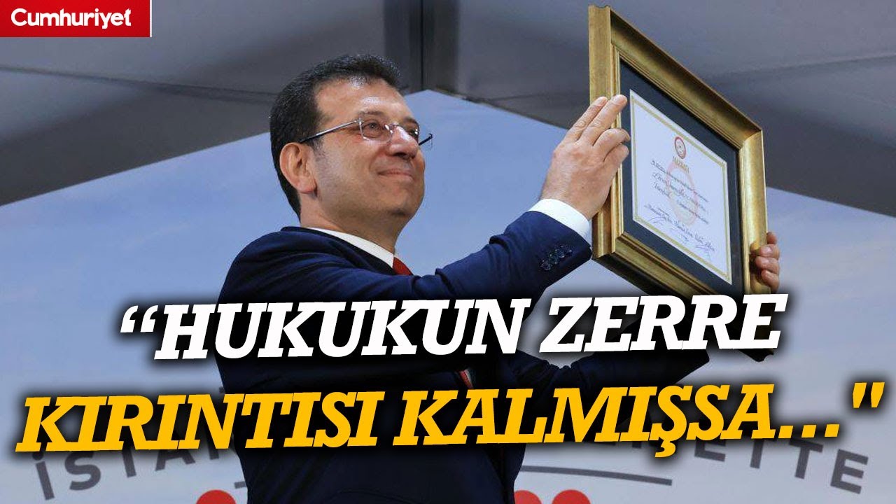 Bülent Tezcan'dan, İmamoğlu'nun diploma davası açıklaması: “Hukukun zerre kırıntısı kalmışsa...