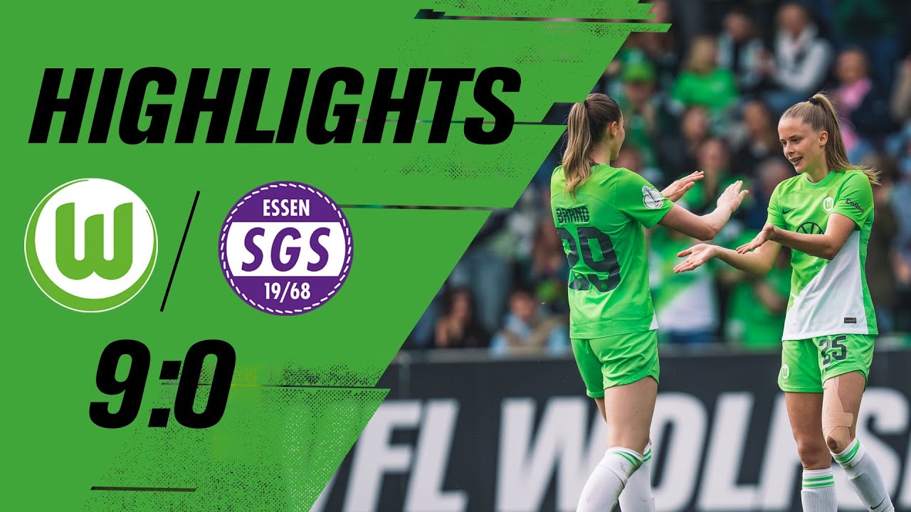 Endemann mit Dreierpack | Highlights | VfL Wolfsburg - SGS Essen 9:0