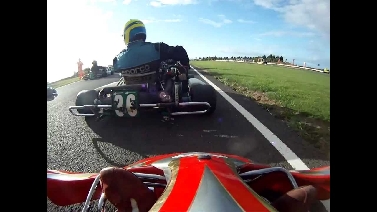 Kimbolton Karting, Rotax 177 Final onboard with Kelvyn Woodhead 11/9/11, LOTS OF OVERTAKING GoPro HD