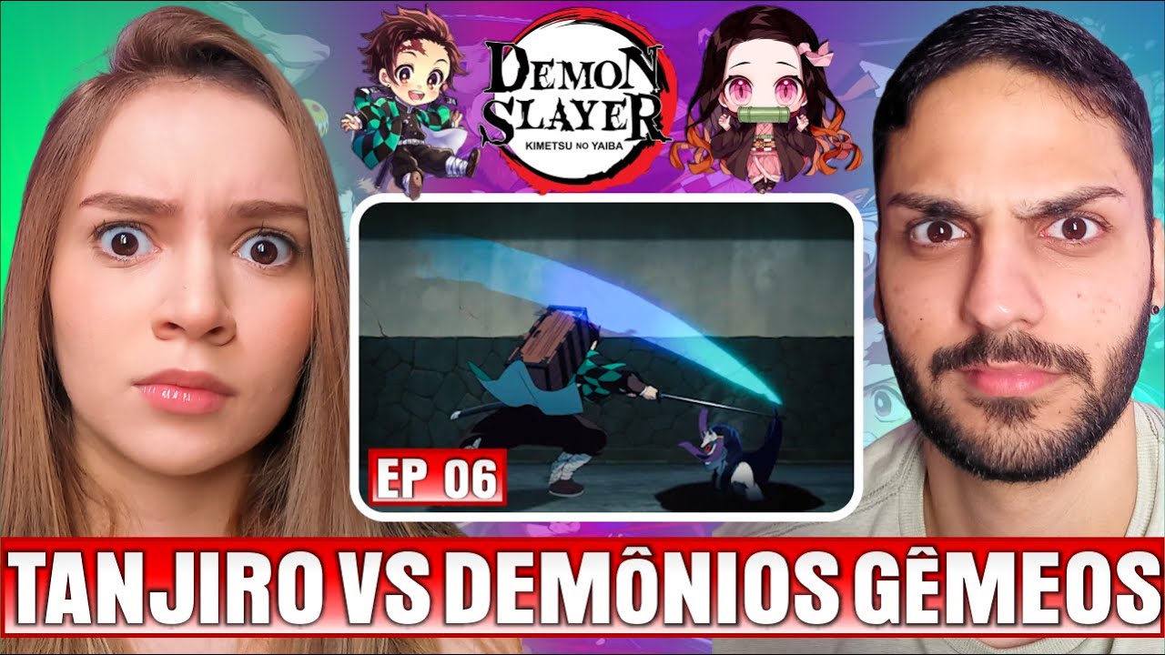 Professora de Geografia ASSISTE DEMON SLAYER 😮 | EPISÓDIO 6 | DUBLADO | REACT