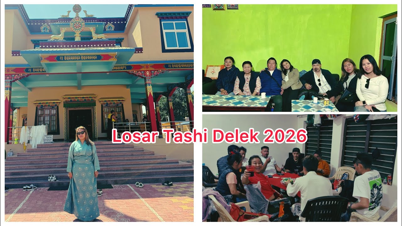 LOSAR TSEPA 1 VLOG || Happy Losar 2026 Tibetan Losar Celebration With Family ￼#tibetanvloger 