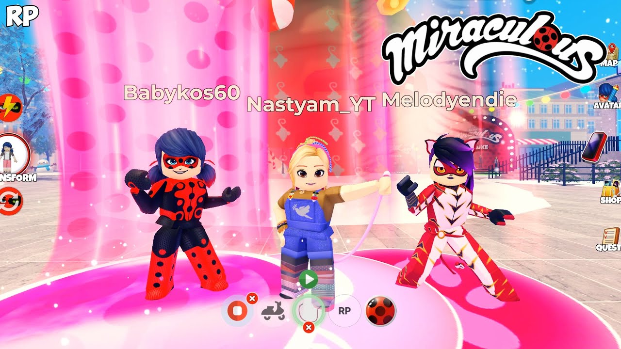 НОВАЯ ТРАНСФОРМАЦИЯ С ПОЛИМАУСОМ В 6 СЕЗОНЕ ГРУППЫ MIRACULOUS RP - MIRACULOUS ROBLOX!