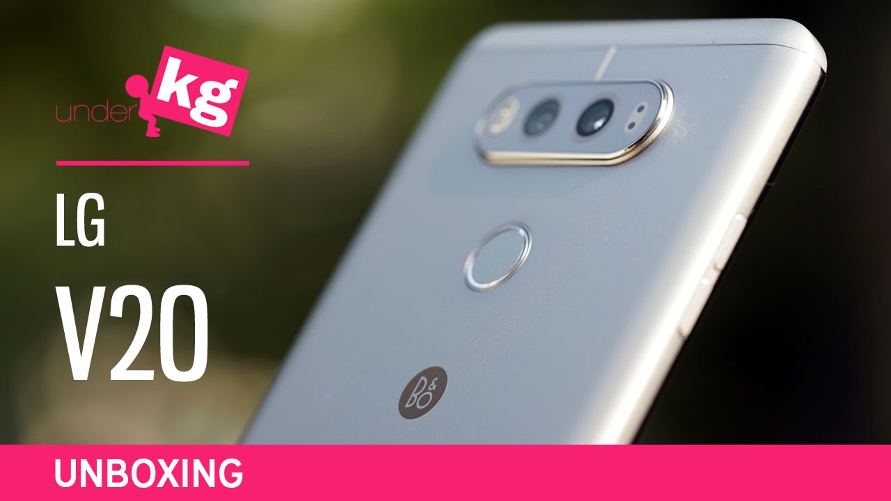 LG V20 Unboxing: In All Three Colors [4K]