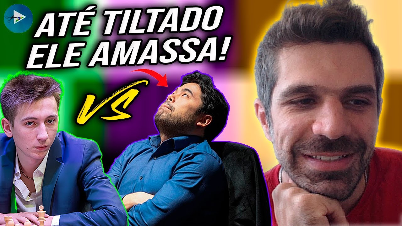 GM Krikor reage a HIKARU NAKAMURA TILTADO jogando contra O BORTNYK 😂😂