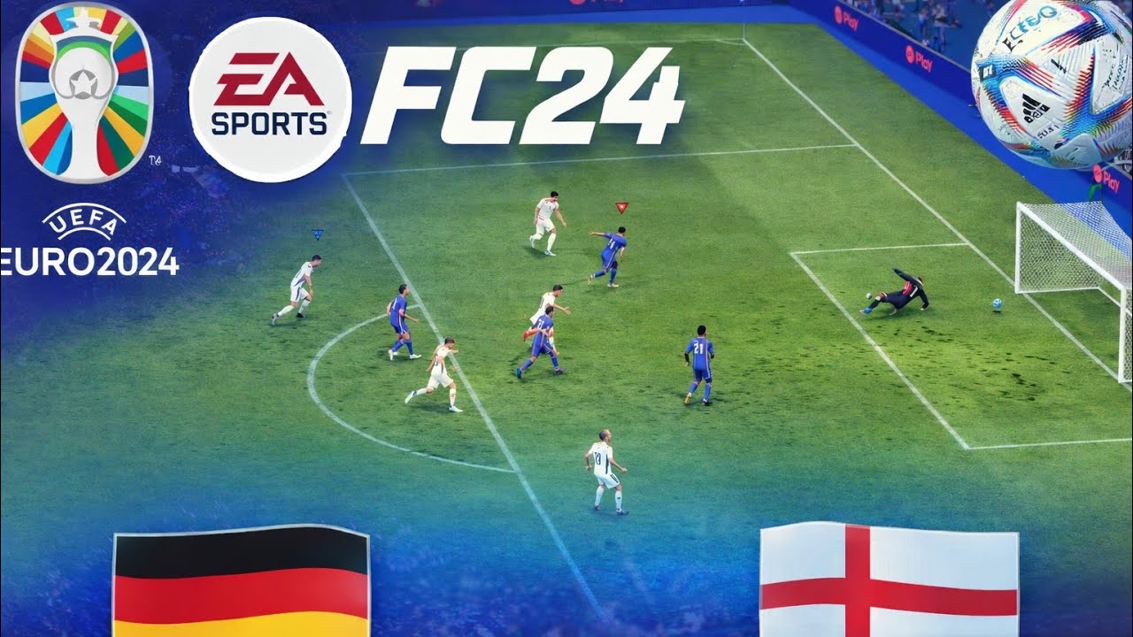 😱 FC24 Euro 2024 Germany vs England &ndash; Insane Goals & Epic Skills!