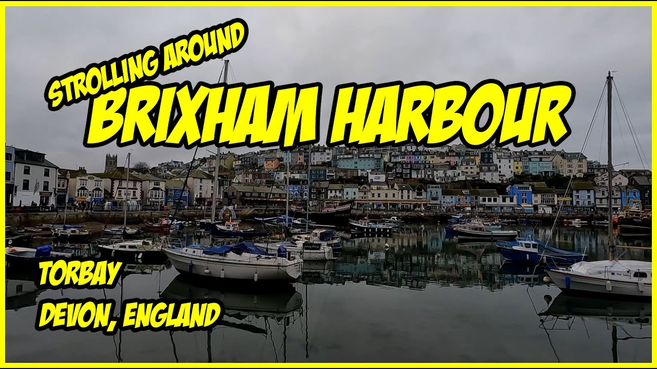 Strolling Around Brixham Harbour December 2024 #walkingtour #ambient