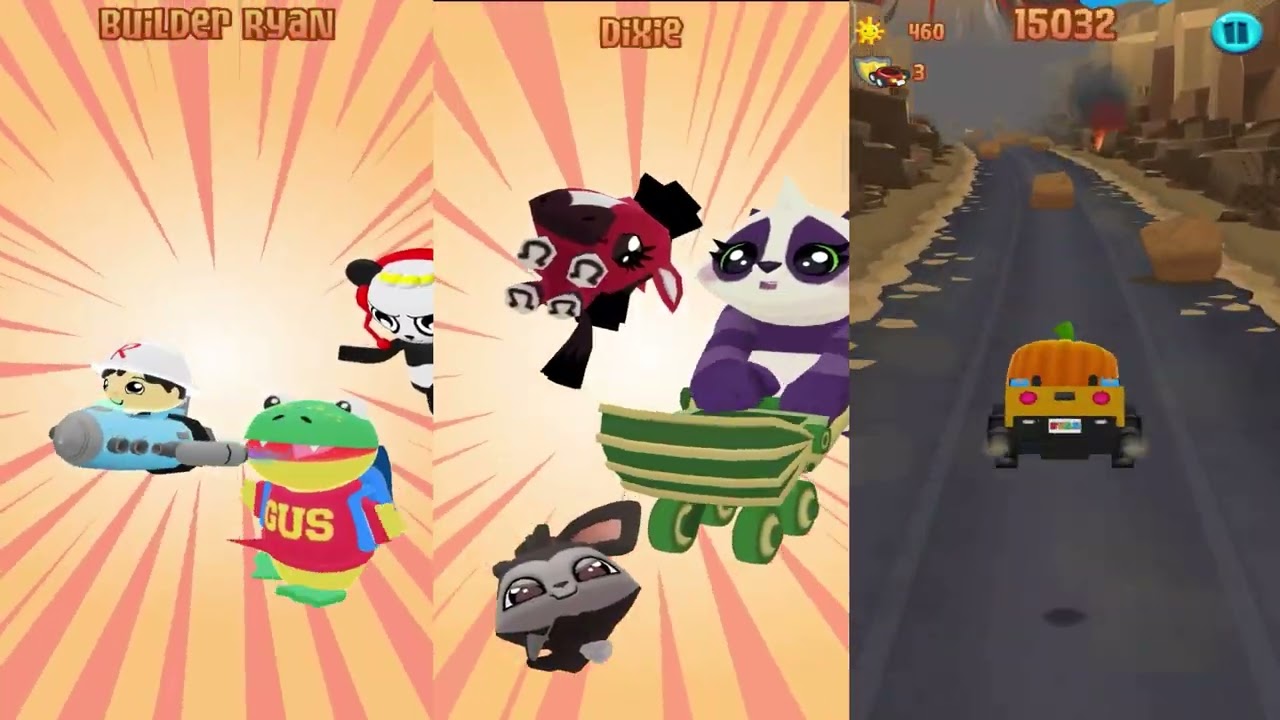 TAG WITH RYAN JACK WITH SUV VS DASH TAG VS STIEN WITH ROCKET RYAN GAMEPLAY