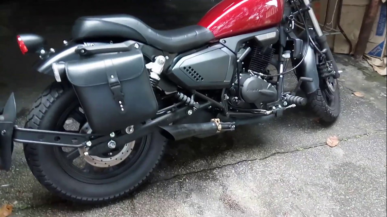 K-Light 202 with Akrapovic Evo GP exhaust clone (with exhaust sound)