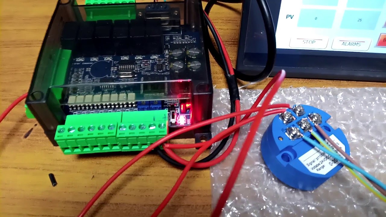 CHINES PLC FX3U WITH SAMKON HMi PROGRAMMING#samkoon #Fx3u